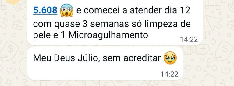 Faturamento de Dra. Liatta Macario